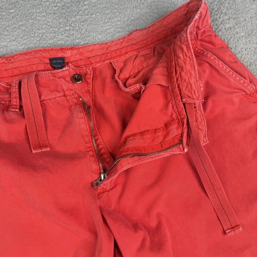 Polo Ralph Lauren Shorts Mens 40 Red Heavyweight Chino Pony Logo Preppy Casual